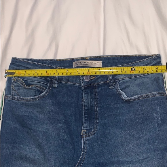 Zara // jeans with side stripes - Picture 6 of 8
